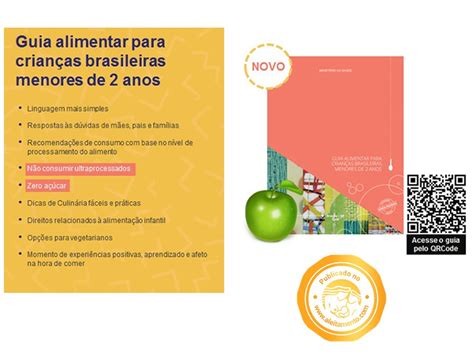 Novo guia traz 12 passos para uma alimentação saudável