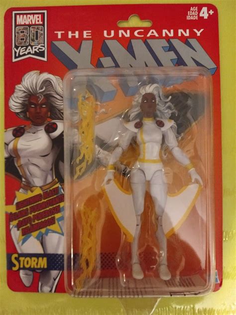 Marvel Legends Storm Uncanny X Men Retro White Variant Hasbro 6 Jim