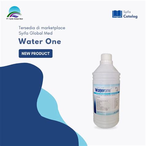 Jual Water One 1 Liter Onemed Shopee Indonesia