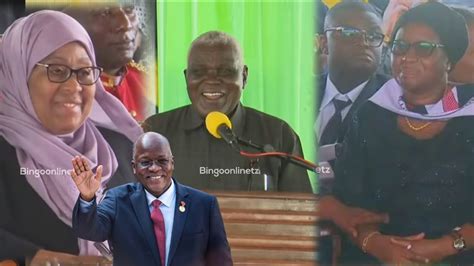 Mke Wa Magufuli Acheka Msibani Rais Samia Ashindwa Kujizuia Acheka Pia