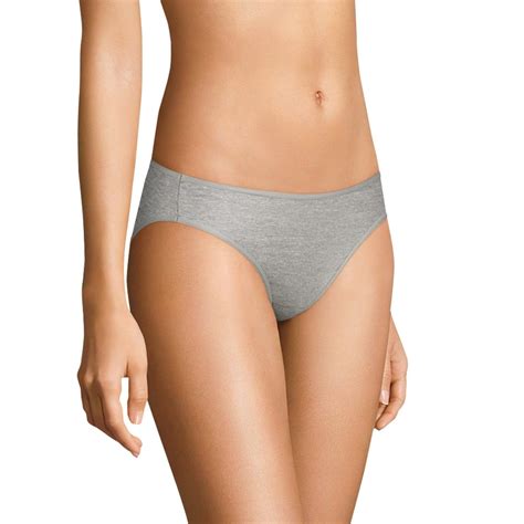 Hanes Hanes Womens Renew Cotton Bikini Underwear 3 Pack