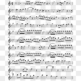 Mozart Symphony K98 I Bar1 7 - Sheet Music, HD Png Download - 2299x765 ...