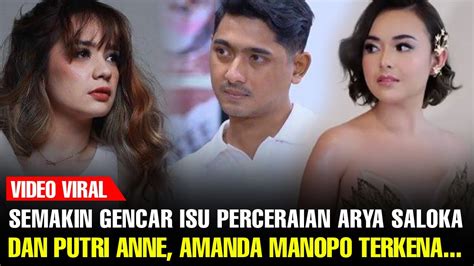 Semakin Gencar Isu Perceraian Arya Saloka Dan Putri Anne Amanda Manopo