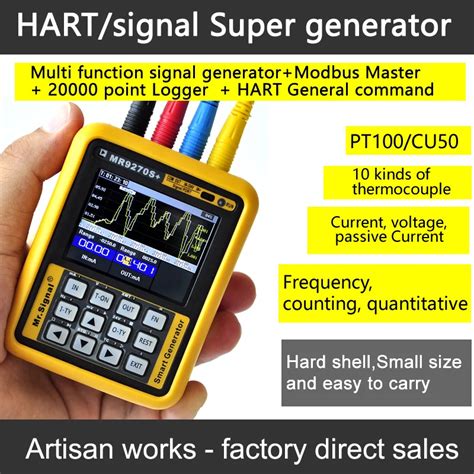 Mr S Ma Hart Signal Generator Calibration Current Voltage