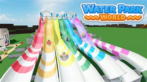 How To Build A Water Park On Roblox Youtube