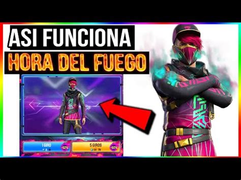 Así FUNCIONA el evento HORA DEL FUEGO en FREE FIRE Consigue nueva skin