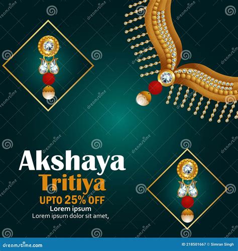 Akshaya Tritiya Indian Jewellery Festival Sale Promotion With Gold