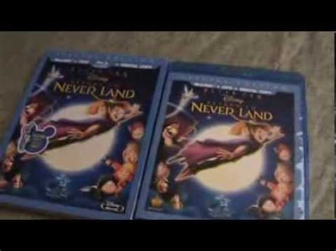 Peter Pan Return To Neverland Blu Ray Unboxing Youtube