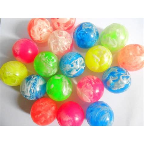 42mm Rubber Bouncing Ball 10pcs/lot Mix Colors Clouds Design Jumping Bouncy Rubber Balls ...