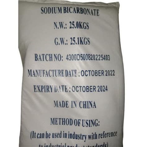 Kg Sodium Bicarbonate Powder At Best Price In Mumbai Prinita Chem