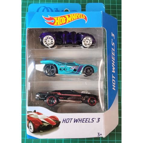 Hot Wheels 3 Car Pack Already Unboxing Shopee Malaysia