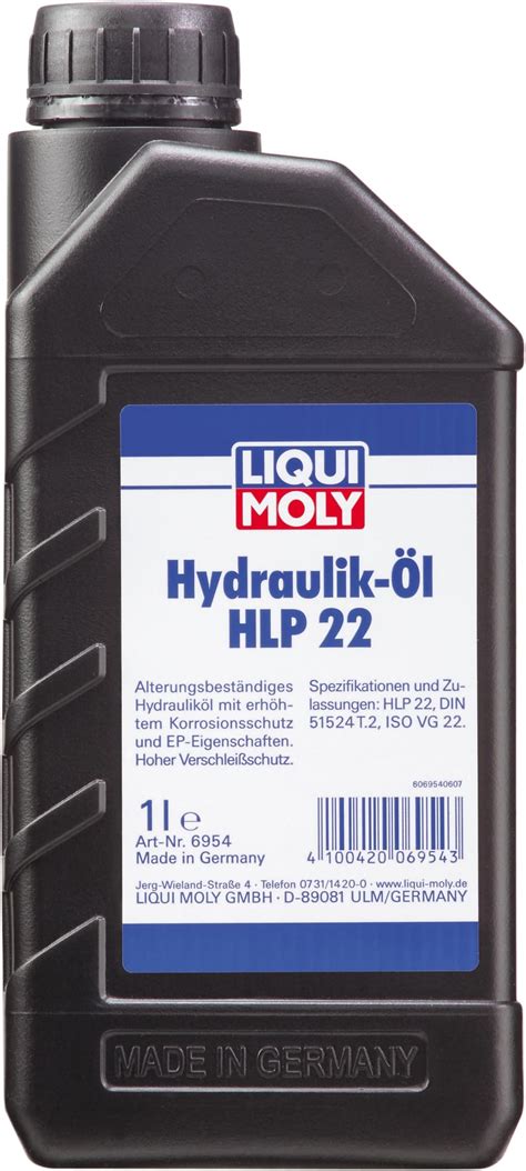 Liqui Moly Hydraulic Oil Hlp L Gear Oil Hydraulic Oil Sku