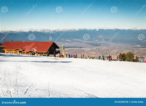Bansko Ski Resort in Bulgaria Editorial Stock Photo - Image of cable ...