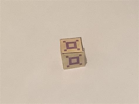 Pixel Papercraft - Shulker projectile