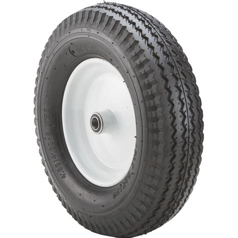 Marathon Tires Pneumatic Heavy Duty Wheelbarrow Tire — 34in Bore 4