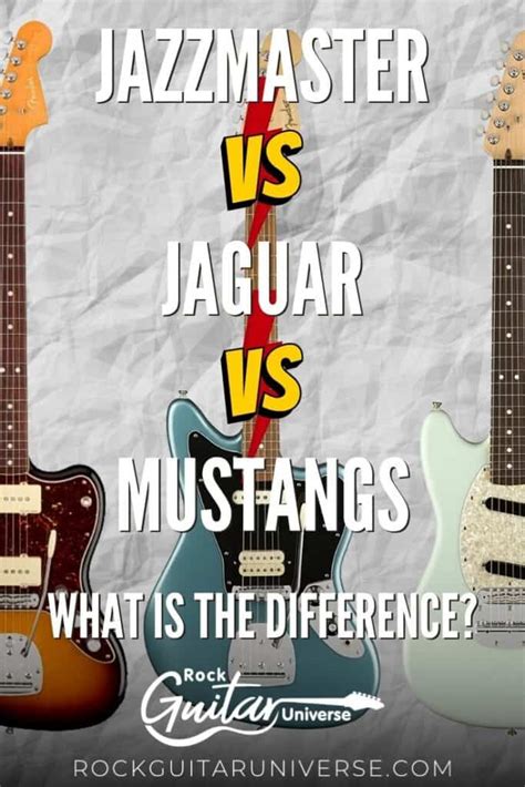 Fender Jazzmaster Vs Jaguar