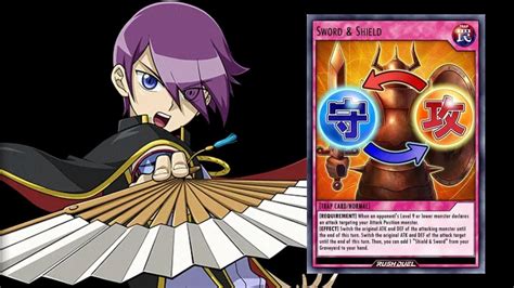 Yu Gi Oh Duel Links Gavin Activates Sword Shield YouTube