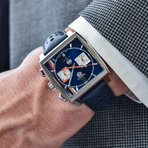 Unit Travolgente Occhiolino Tag Heuer Monaco Calibre Heuer Perdere