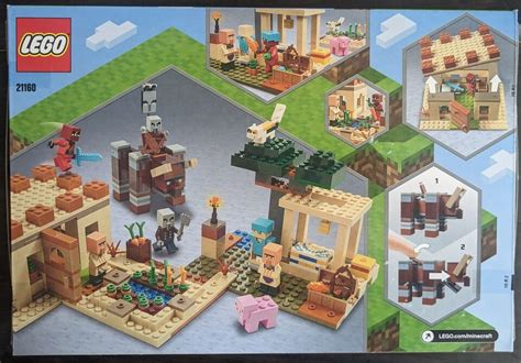 LEGO Minecraft The Illager Raid 21160 673419319041 EBay