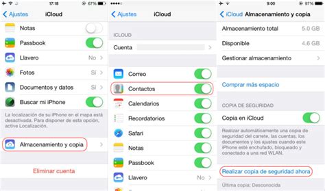 Maneras Para Hacer Copia De Seguridad De Contactos Iphone 6