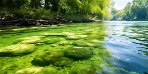 Premium Photo The Global Impact Of Harmful Algal Blooms Caused By