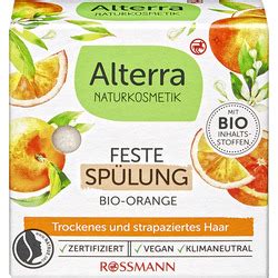 Alterra NATURKOSMETIK Feste Spülung Bio Orange Inhaltsstoffe Erfahrungen