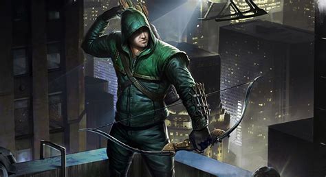 Image Arrow Green Arrow Splash Art Skin Infinite Crisis Wiki