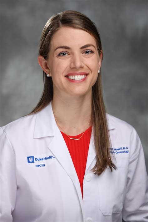 Elizabeth Howell Duke Department Of Obstetrics And Gynecology