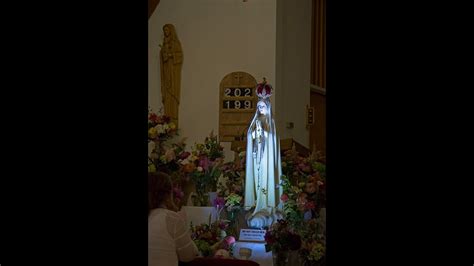 The International Pilgrim Virgin Statue Visits Ss Edward Lucy Parish