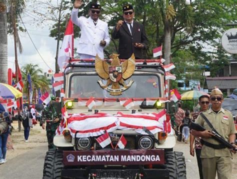 Karnaval Juang Meriahkan Peringatan Hut Kemerdekaan Ri Ke Di Kendari