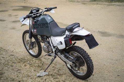 A Custom Honda Xr650l By Sea Of Rocks