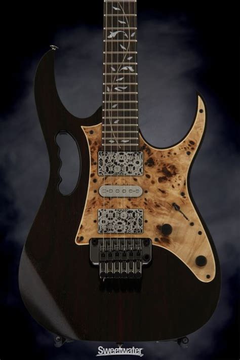 Ibanez Jem Wdp Steve Vai Signature Woody Charcoal Brown Low Gloss