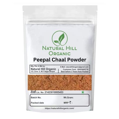 Natural Hill Organic Peepal Chaal Powder Naturalhillorganic