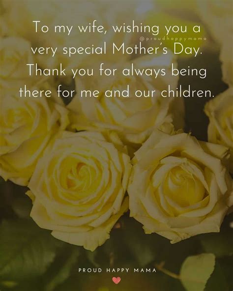 75 Best Happy Mothers Day Quotes For Wife With Images