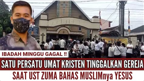 Gereja Sepisatu Persatu Kristen Jadi Mualaf Saat Zuma Sebut Yesus