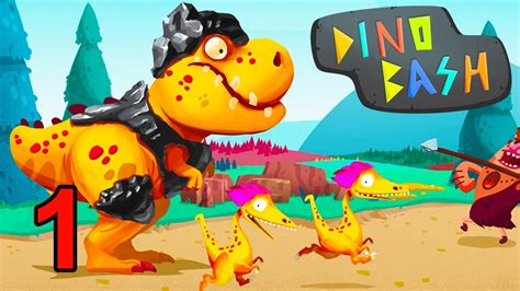 Dino Bash Gameplay Walkthrough Part Completed Ios Android Youtube