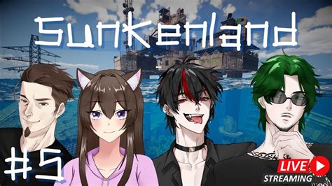 Live Sunkenland เอาชวตรอดนำทวมโลก 5 YouTube