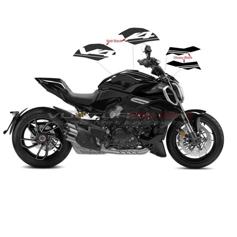 Adesivi Per Carene Laterali E Serbatoio Ducati Diavel V