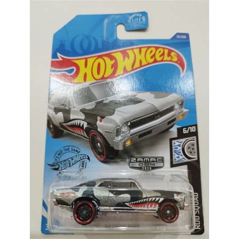 Hot Wheels Zamac Chevy Nova Shopee Brasil