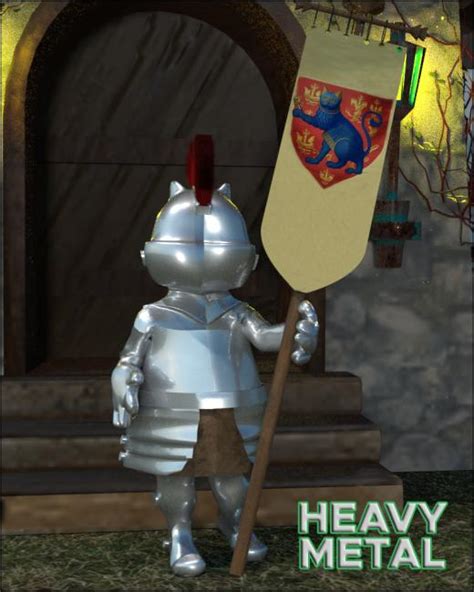 Heavy Metal | 3d Models for Daz Studio and Poser