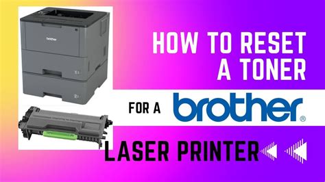 Brother Printer How To Reset Toner Series Laser Hl L Dw