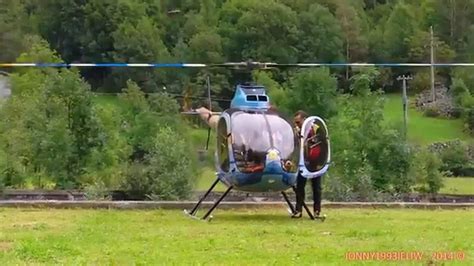 SYTON AH-130 I-7896 (Simone Moro Helicopter) - Take-Off © - YouTube