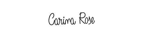 70 Carina Rose Name Signature Style Ideas Best E Signature