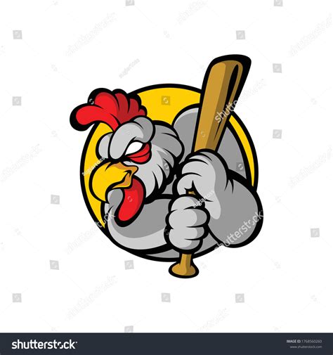 Angry Chicken Logo Commercial Use Stock Vector (Royalty Free) 1768560260 | Shutterstock