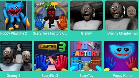 Poppy Playtime Scary Toys Factory Ch Granny Granny Chapter Two