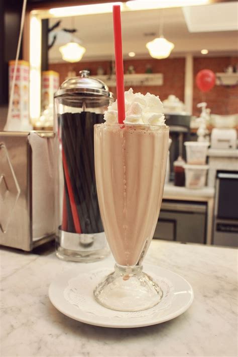 Vintage Milkshake Delicious Milkshake Malted Milk Diner Recipes