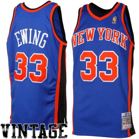 Mitchell And Ness Patrick Ewing New York Knicks 1996 1997 Hardwood