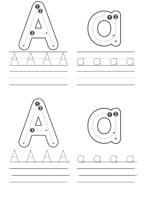 Free Preschool Letter A Worksheets Printable Pdf