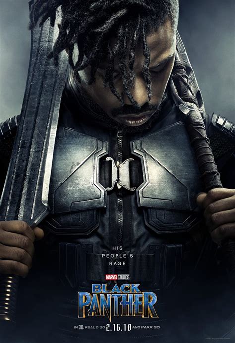 The Crusader S Realm Black Panther Character Posters Released