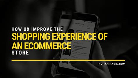 How Ux Improve The Shopping Experience Of An Ecommerce Store 2024